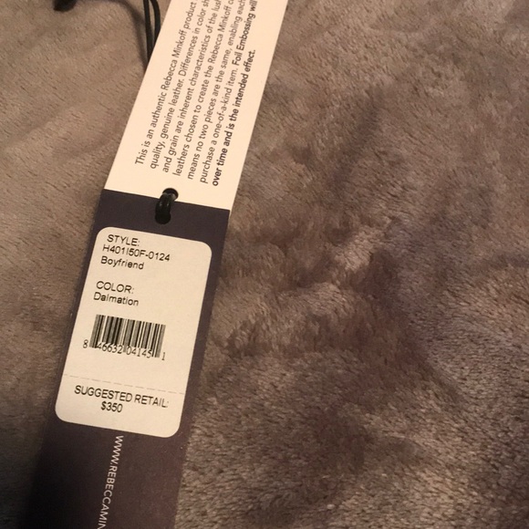 Rebecca Minkoff Boyfriend Bag in Dalmatian - Picture 6 of 8